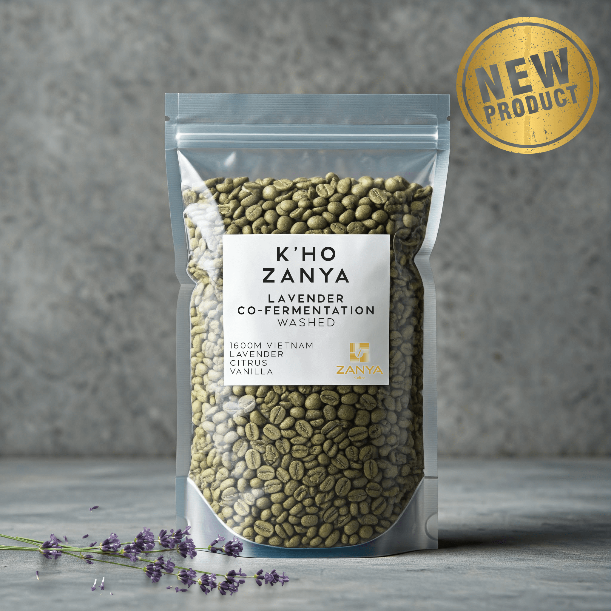 2025年】【ラベンダーウォッシュ】ベトナム スペシャルティ K'ho Zanya