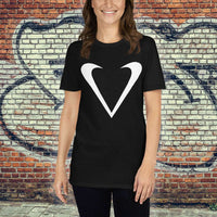 Fashion virtuoso coffee specialty coffee スペシャルティコーヒー 高品質コーヒー Virtuoso "V" Classics Women's Fit Cotton Tee - Ultimate Comfort & Style