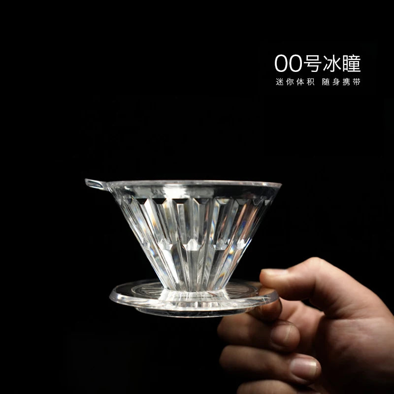  virtuoso coffee specialty coffee スペシャルティコーヒー 高品質コーヒー TIMEMORE PCTG Crystal Eye dripper coffee dripper pour over coffee maker Conical coffee filter cup hand drip reusable filters