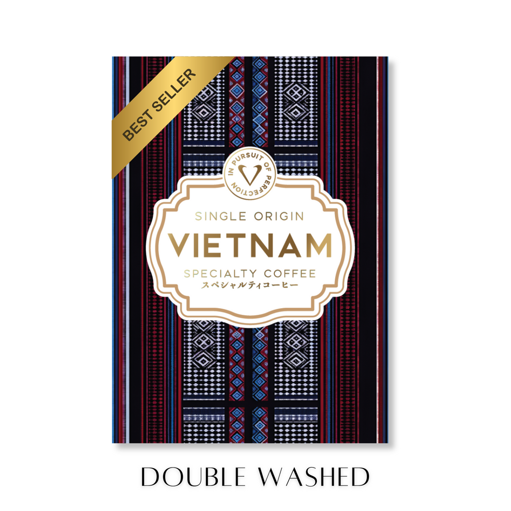 Vietnam K'ho Zanya - Tropical Fruit, Juicy, Jasmine [Medium-Light Roast] specialty coffee from vietnam, double washed coffee, specialty arabica coffee from vietnam