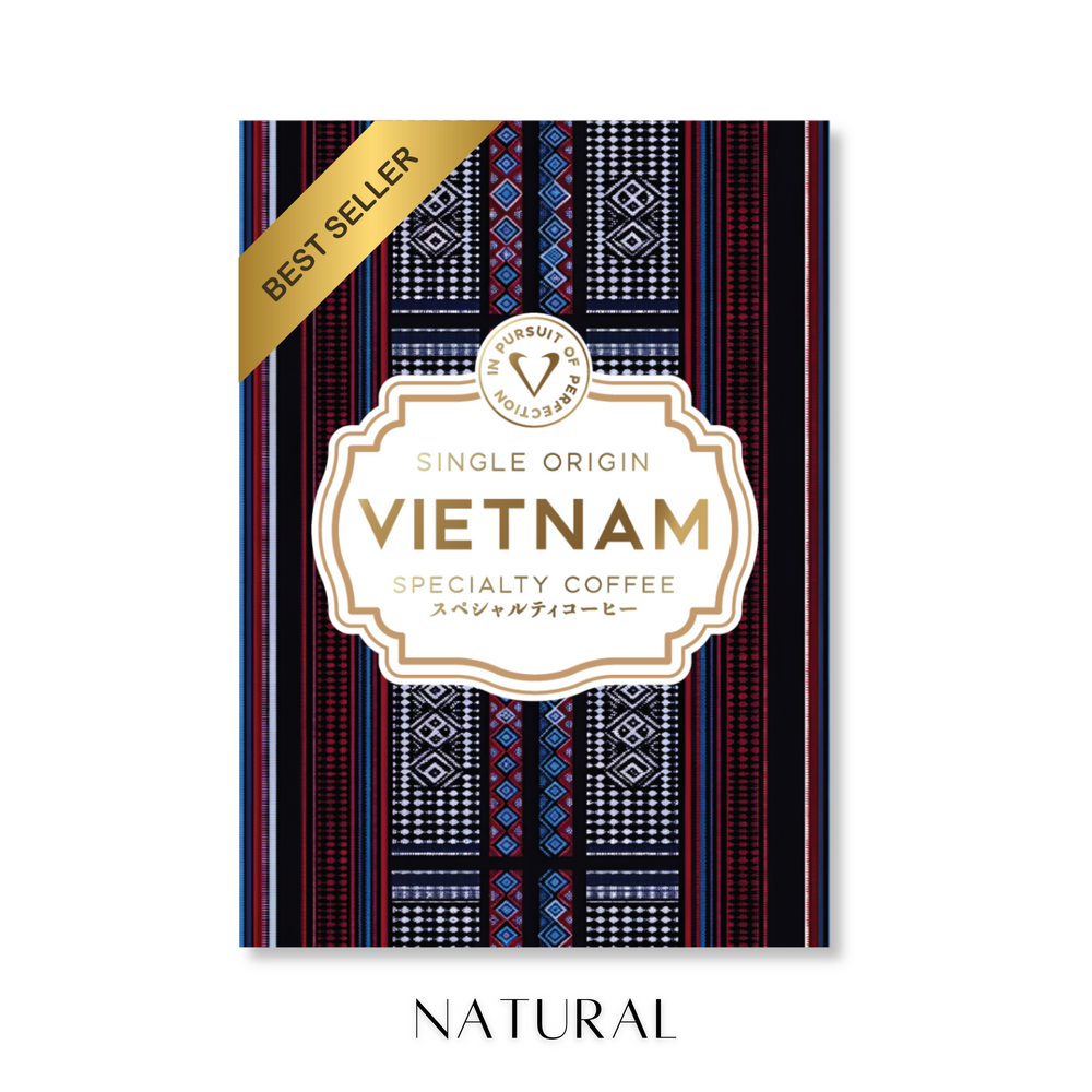 Vietnam K'ho Zanya - Tropical Fruit, Juicy, Jasmine [Medium-Light Roast] specialty coffee from vietnam, natural processed coffee, specialty arabica coffee from vietnam