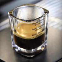 Accessories virtuoso coffee specialty coffee スペシャルティコーヒー 高品質コーヒー Espresso Volume Measuring Glass - 60ml Functional Espresso Shot Glass